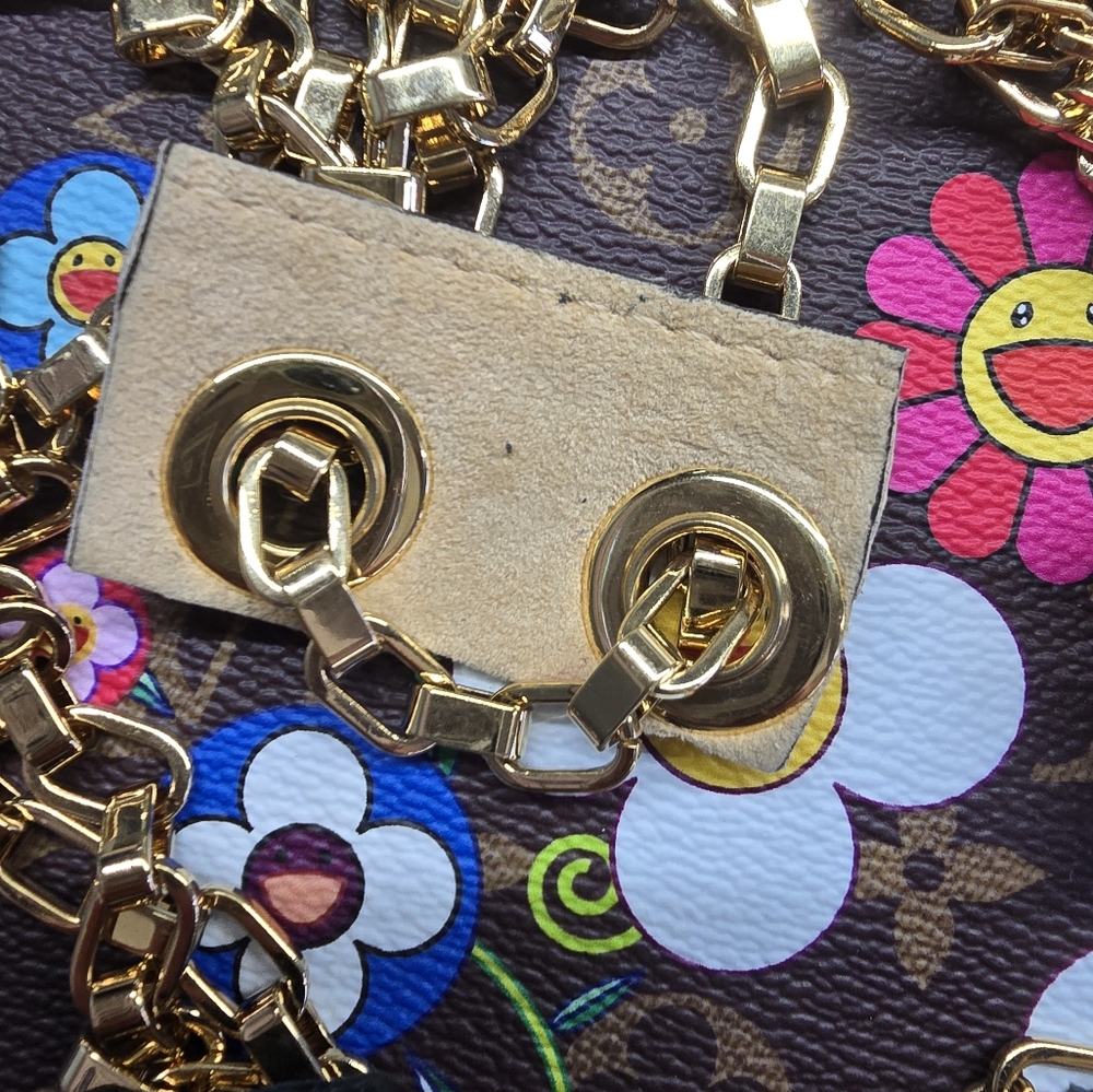 Louis Vuitton grommets with chain hardware x8 - Picture 5 of 9